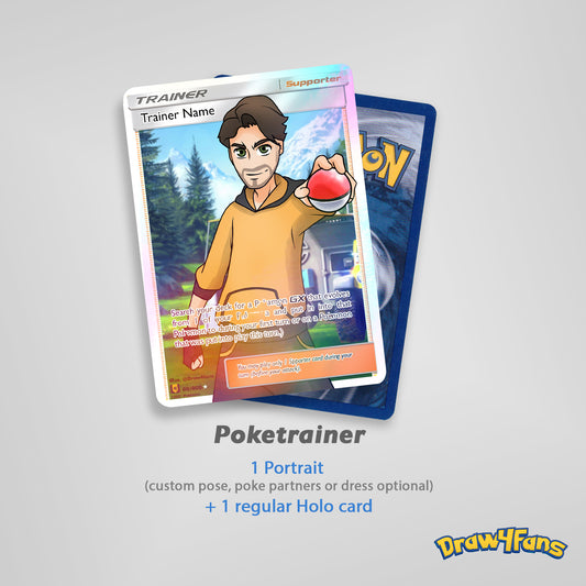 Custom Poketrainer cards