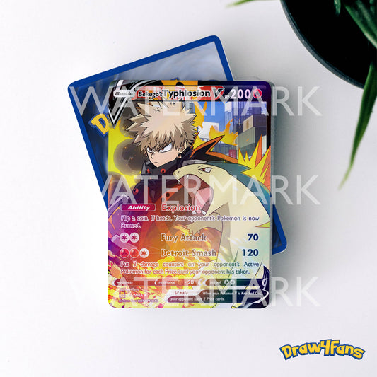 bakugo pokemon card Ichiban Kuji My Hero Academia The Power of Weaving Your attack gets +2 damage ToyArena INC | New Arrivals
