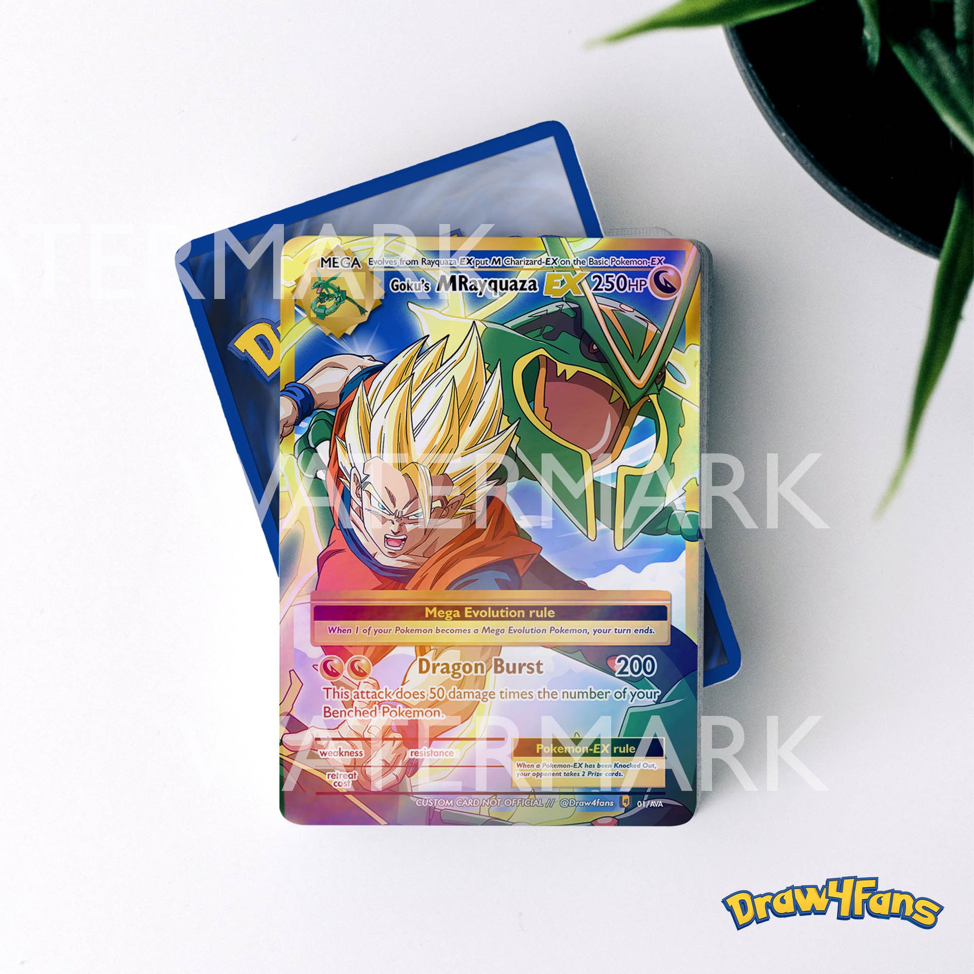 goku pokemon card Goku Mega – Draw4Fans