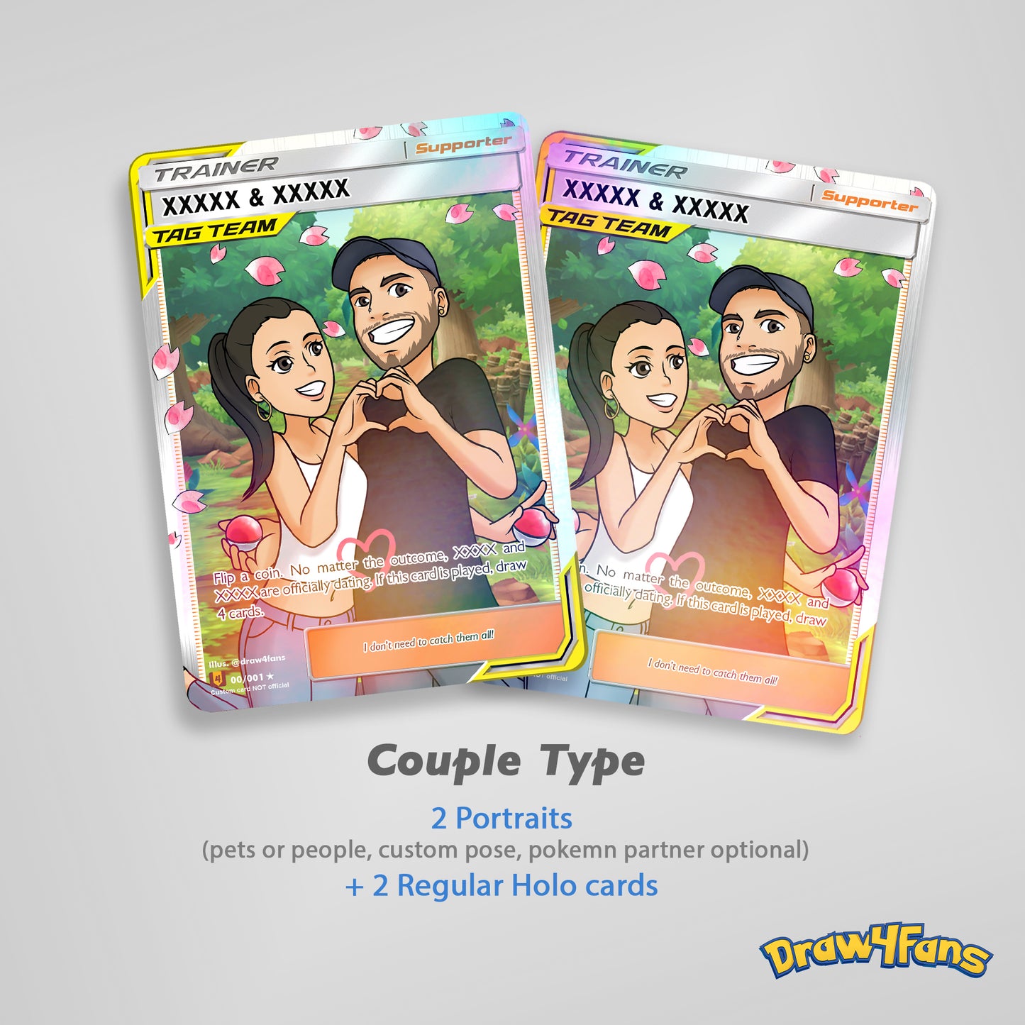 Custom Poketrainer cards