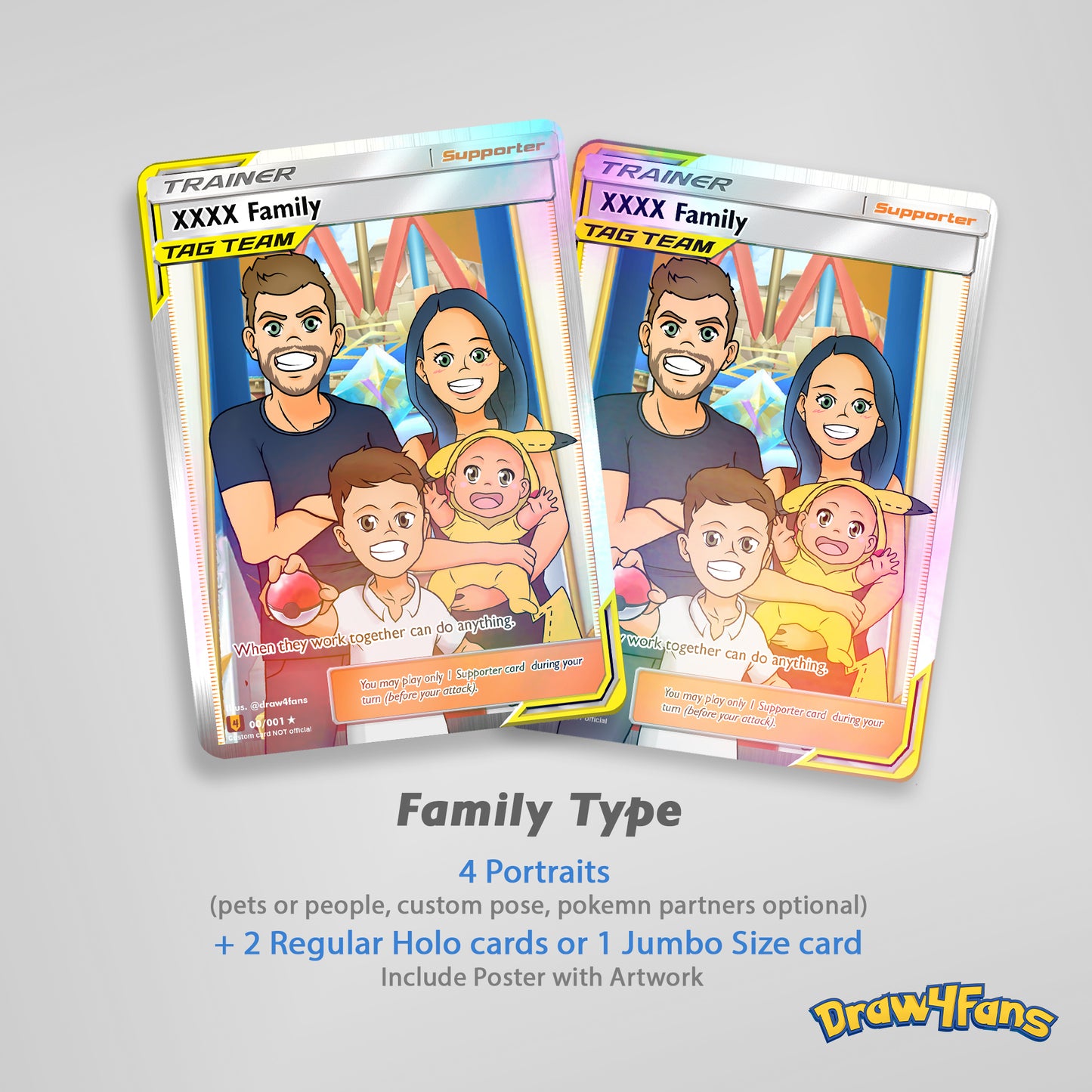 Custom Poketrainer cards