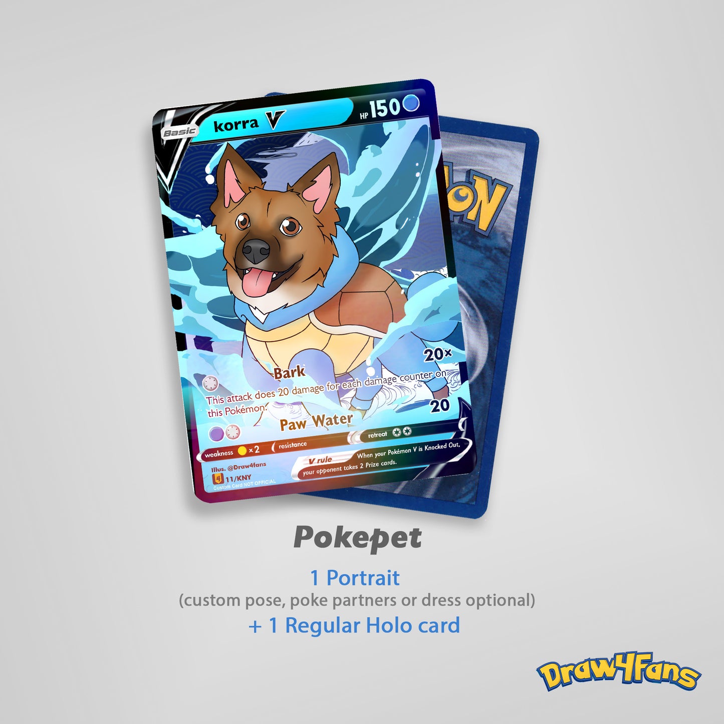 Custom Poketrainer cards